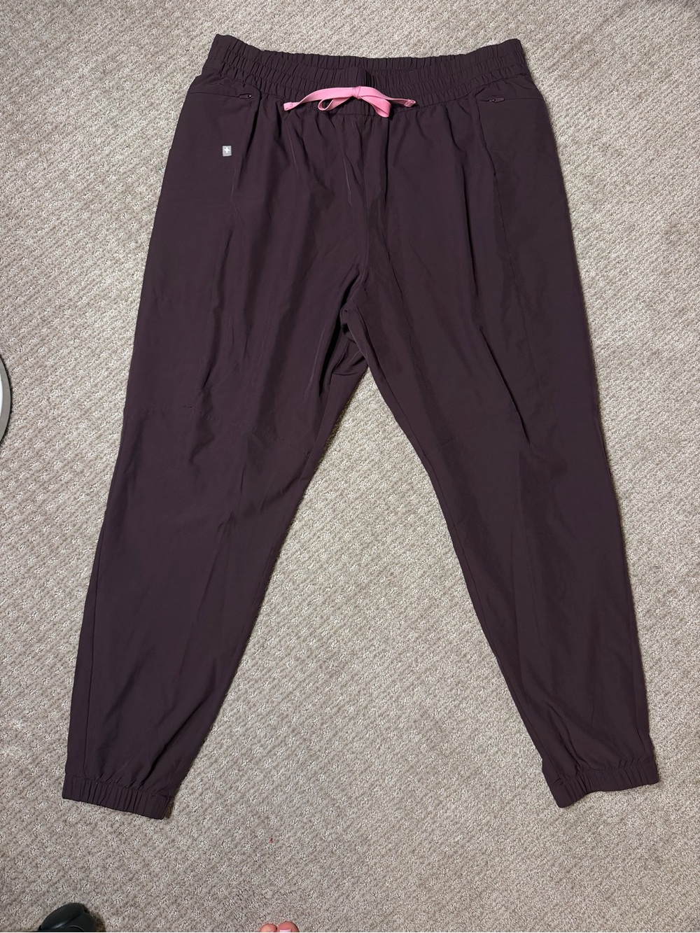 Figs Technical Collection Jogger Scrubs in Espresso Brown Size XXL